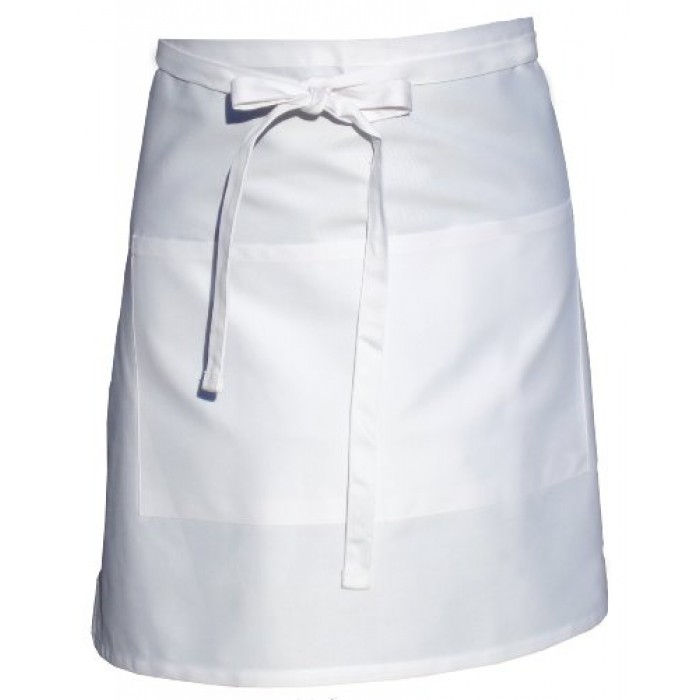 Half Apron White