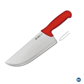 Heavy Butcher Knife Red