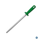 Chrome Plated Sharpening Steel Green
