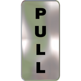 Wall Sign - Pull