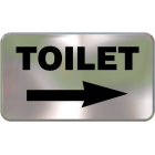 Wall Sign - Toilet (Right Side)
