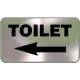 Wall Sign - Toilet (Left Side)