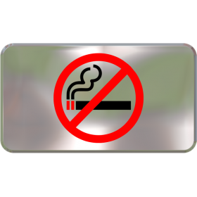 Wall Sign - No Smoking