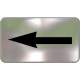 Wall Sign - Arrow