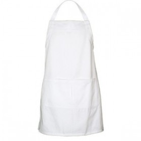 Full Bib Apron -White