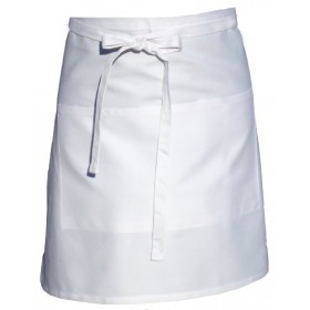 Half Apron - White